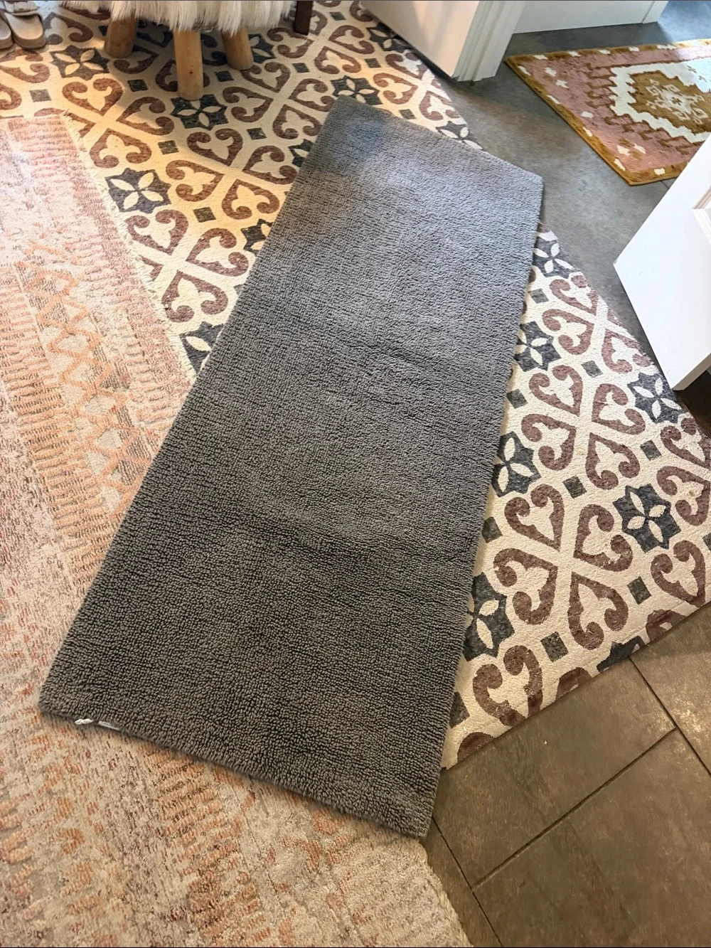 Pottery Barn plush shag